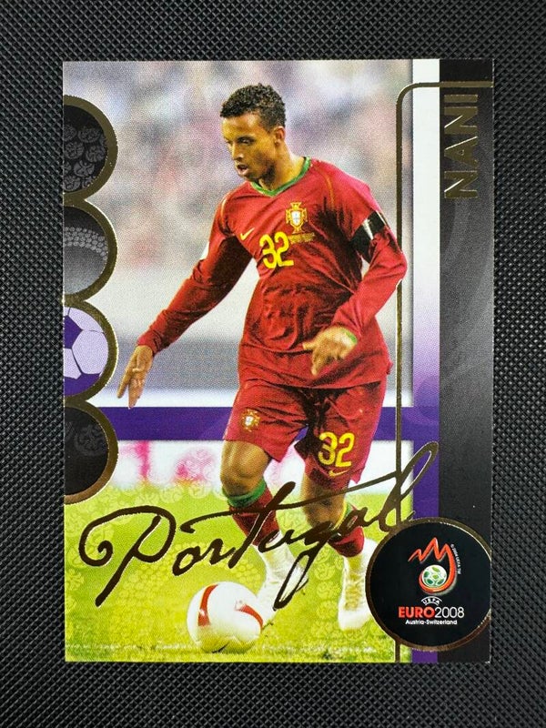 Nani Panini UEFA Euro 2008 Golden Card #152