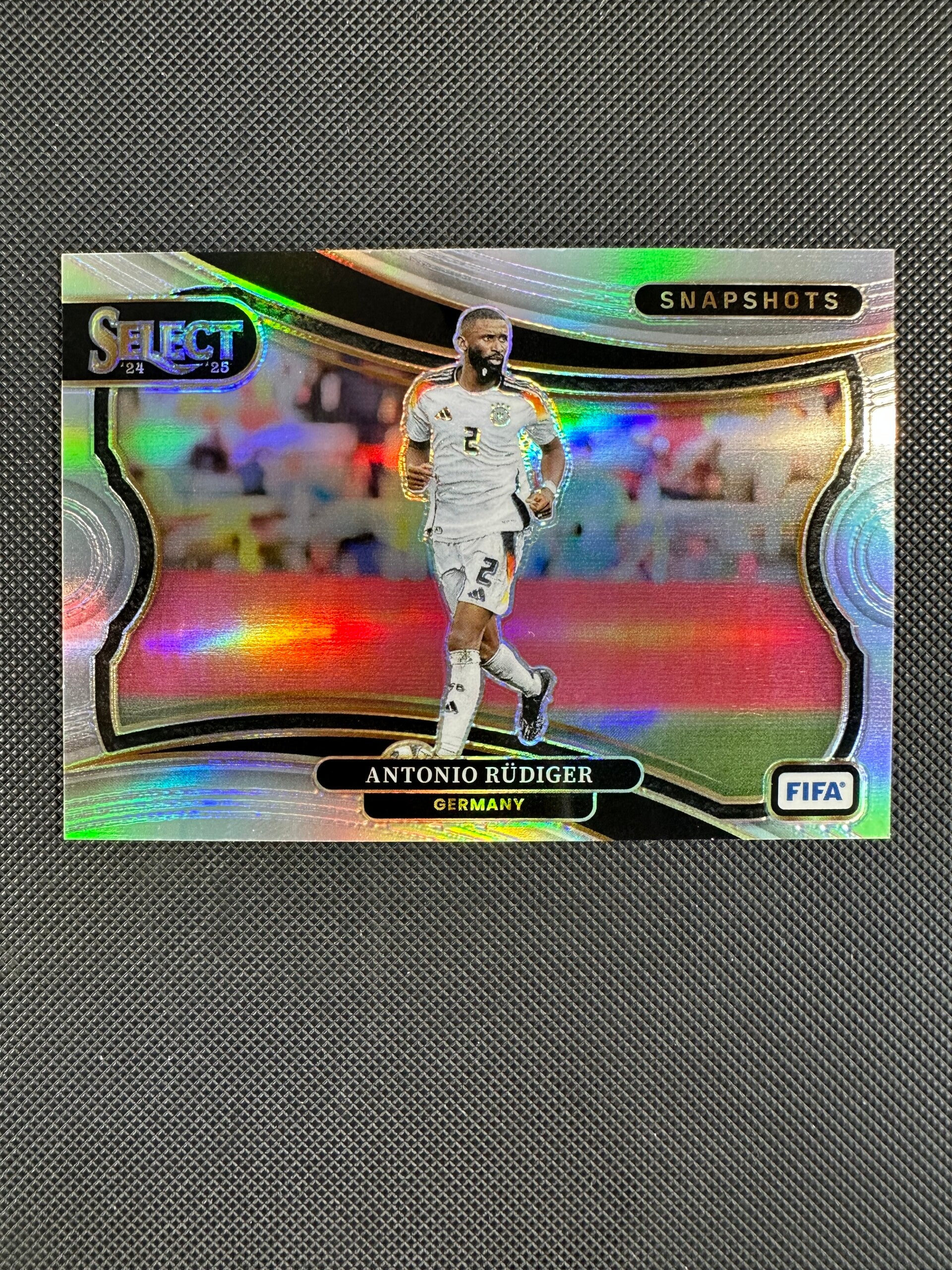 Antonio Rudiger Panini Select FIFA 2024/25 Snapshots Prizm #17