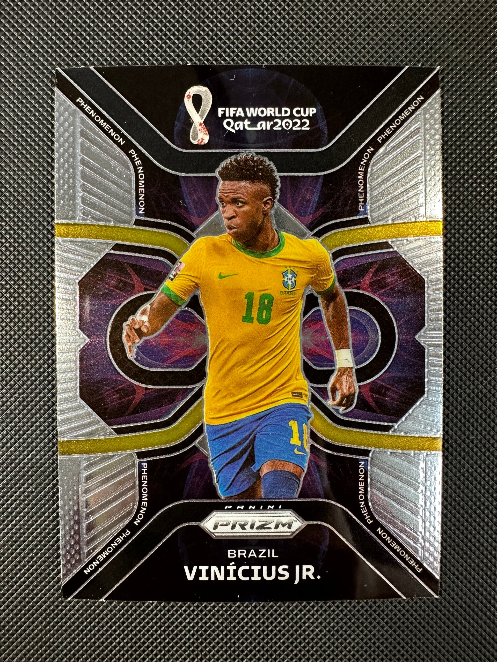 Vinicius Jr Panini Prizm FIFA World Cup 2022 (Qatar) Phenomenon #14