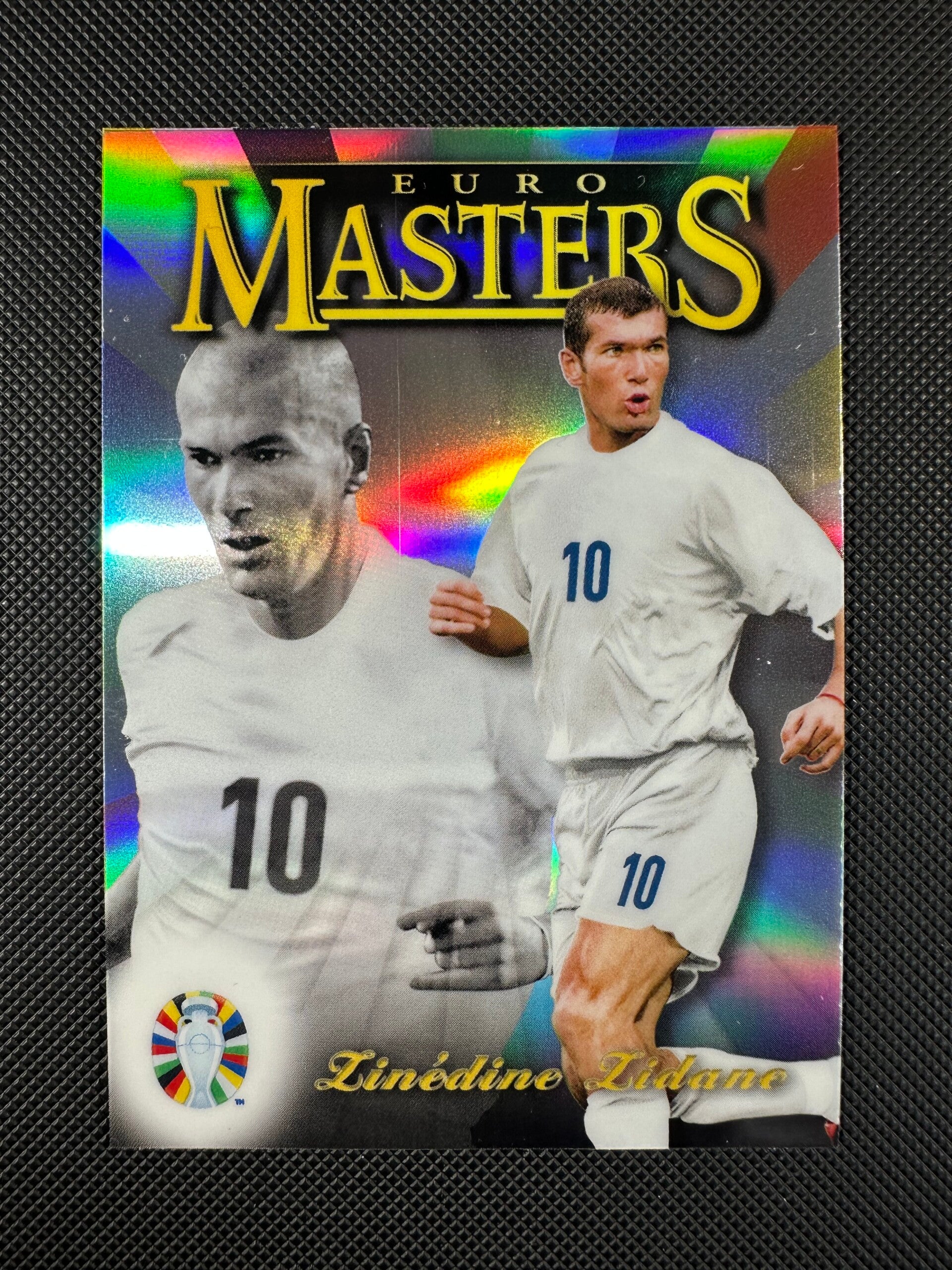 Zinedine Zidane Topps Finest 2023 Road To UEFA Euro 2024 Euro Masters #EM-ZZ