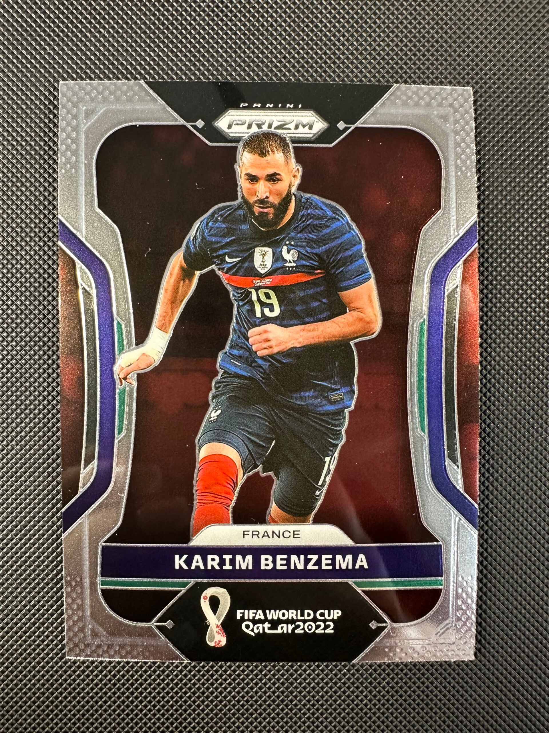 Karim Benzema Panini Prizm FIFA World Cup 2022 (Qatar) #99