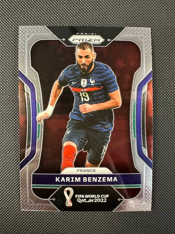 Karim Benzema Panini Prizm FIFA World Cup 2022 (Qatar) #99