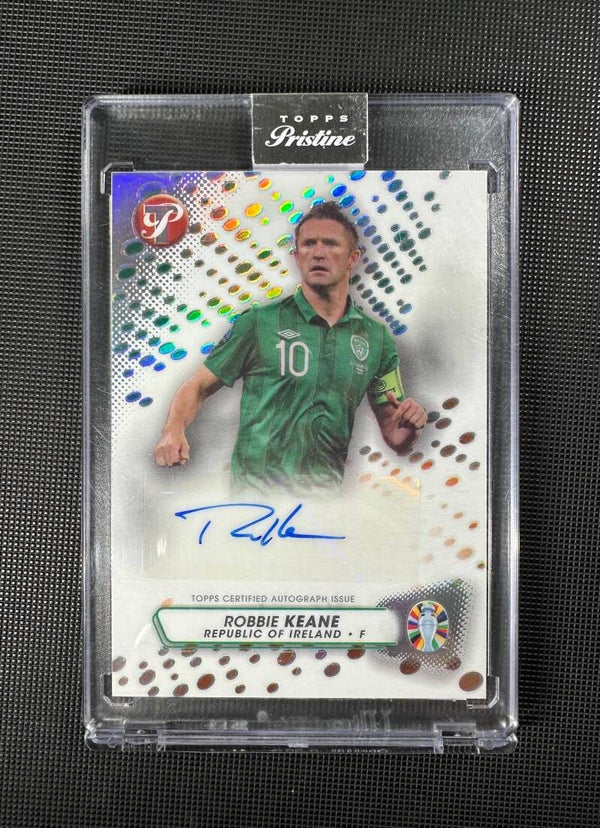 Robbie Keane Auto Topps Pristine-Road To UEFA Euro24 2023 Pristine Autographs #PA-RK