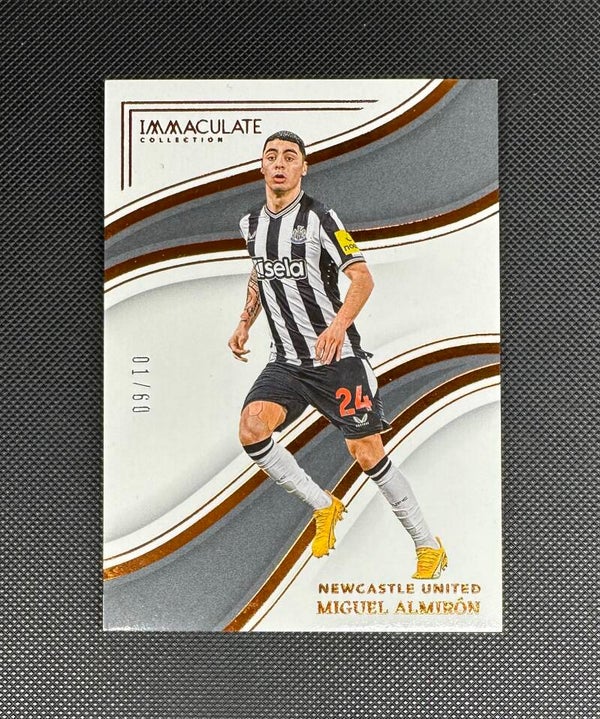 Miguel Almiron /60 Panini Immaculate 2023/24 #213