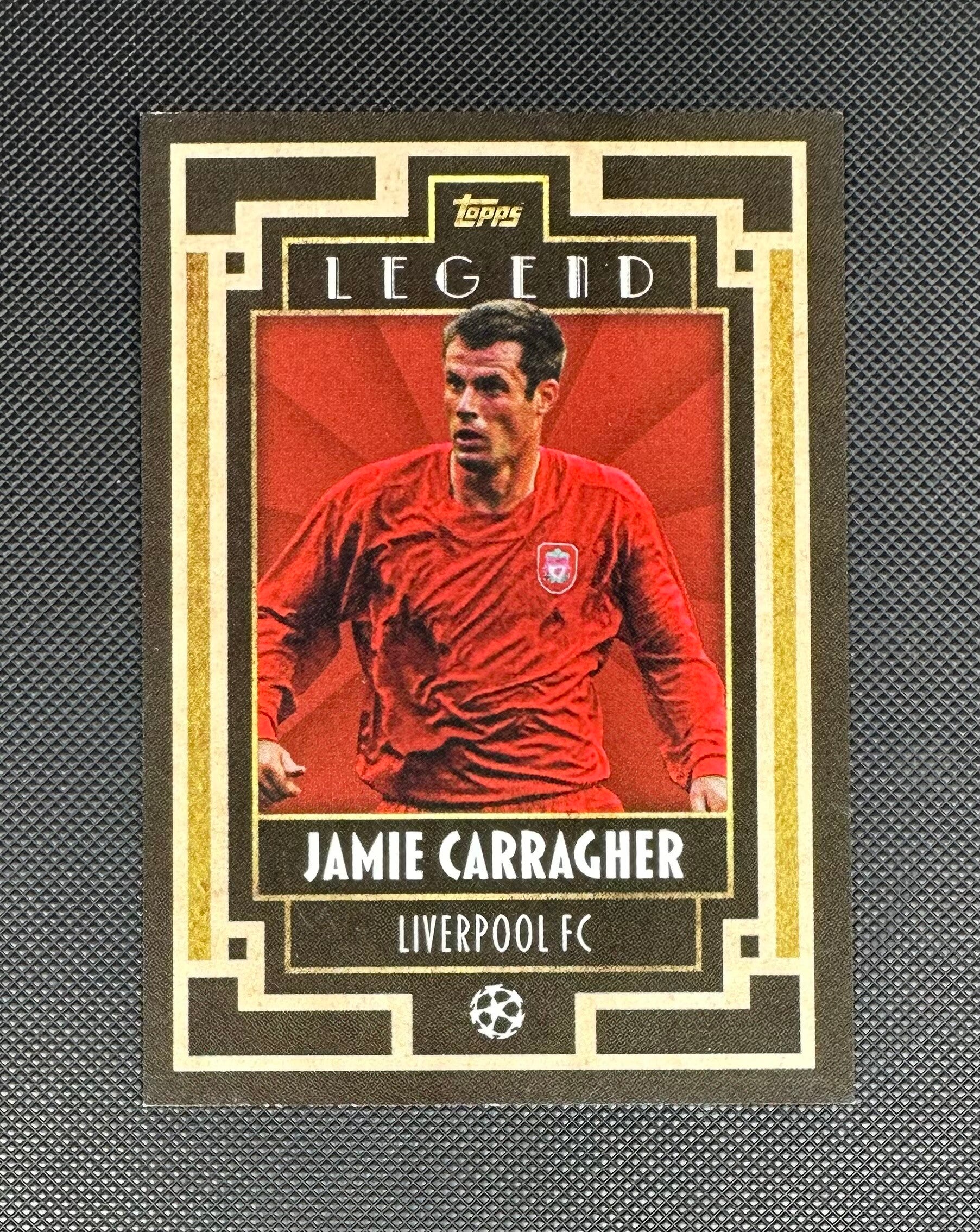 Jamie Carragher Topps Deco UEFA Champions League 2021/22 Legends