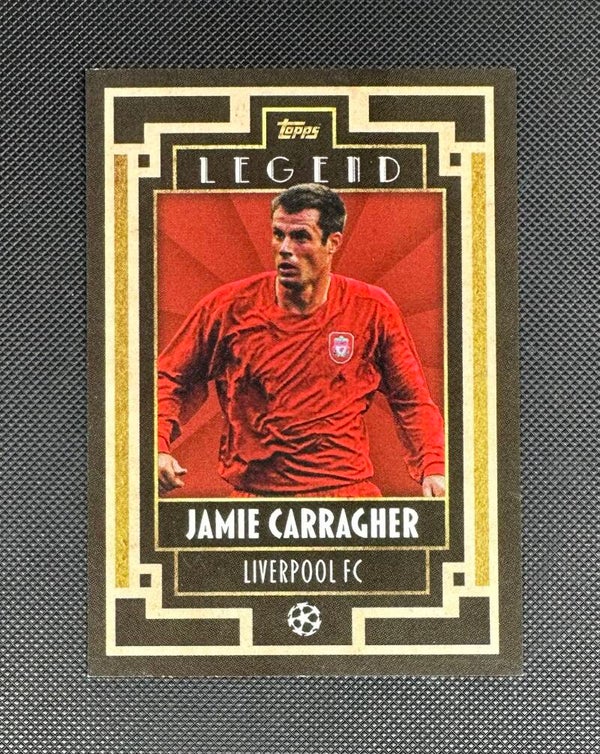 Jamie Carragher Topps Deco UEFA Champions League 2021/22 Legends