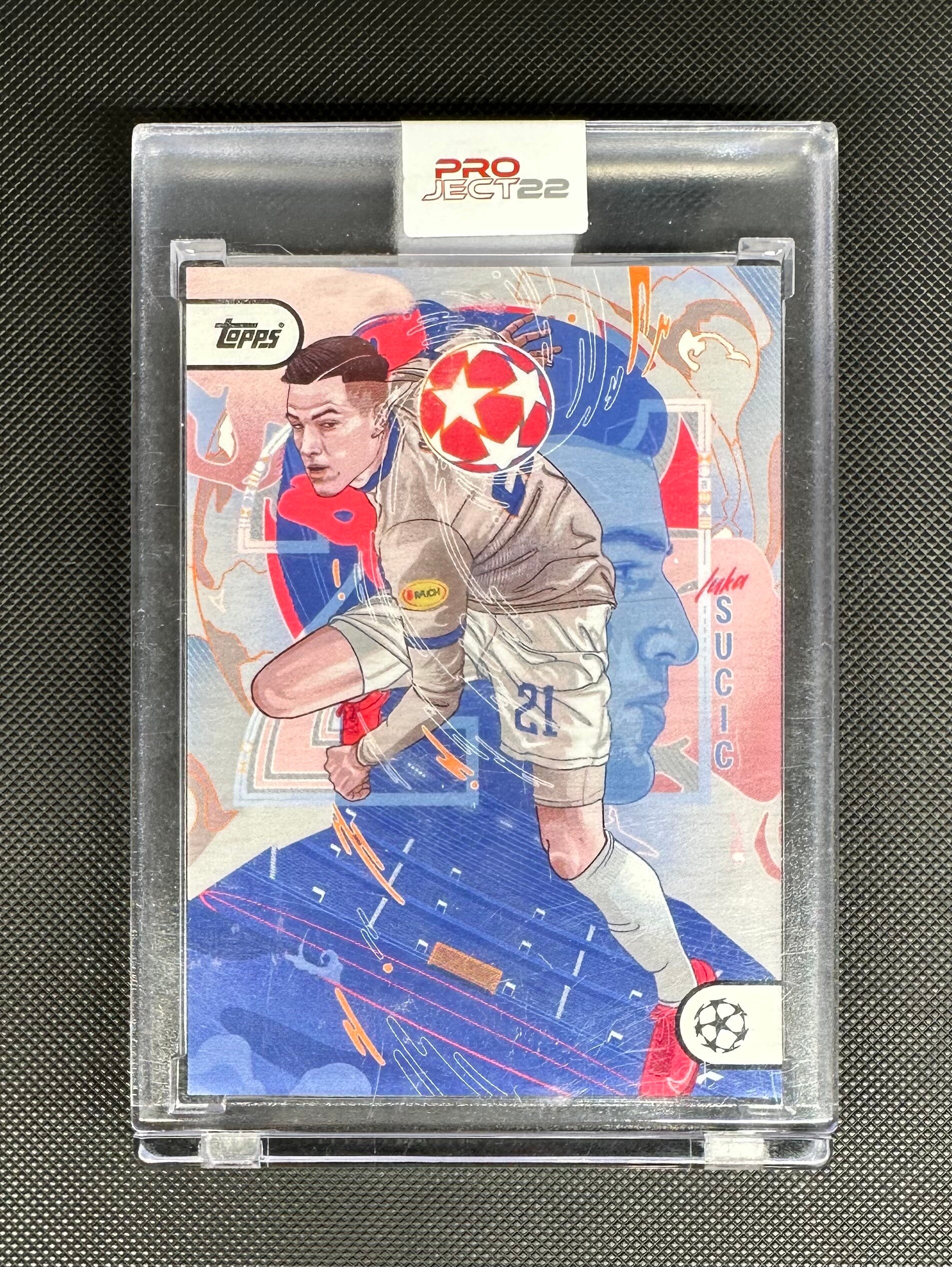 Luka Sučić Topps Project22 2023 by Vincent Aseo SALZBURG