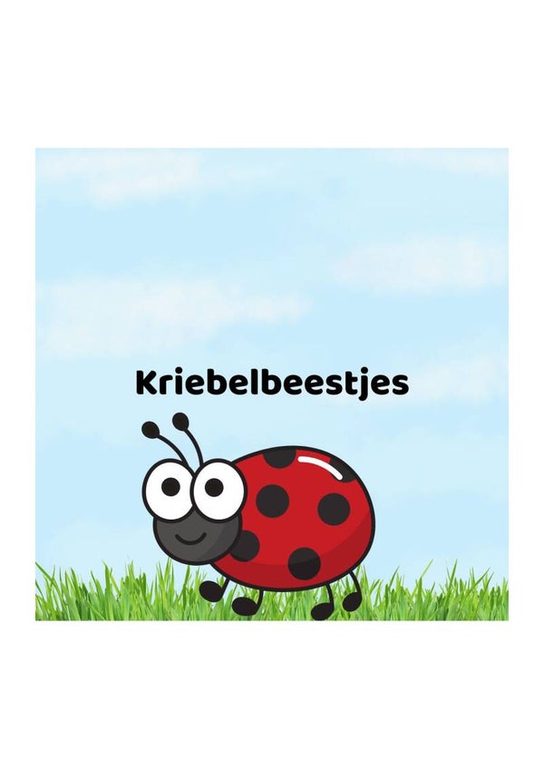 Kriebelbeestjes XL🐝🦋🐛🐌🐞