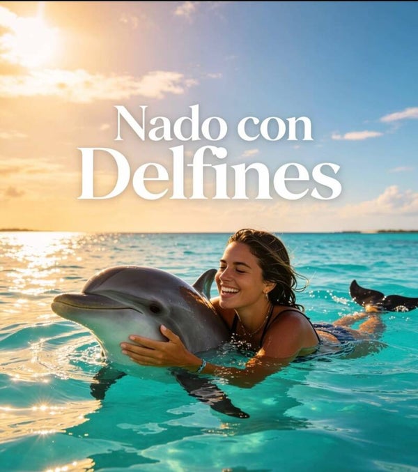 Dolphins Show and natural pool