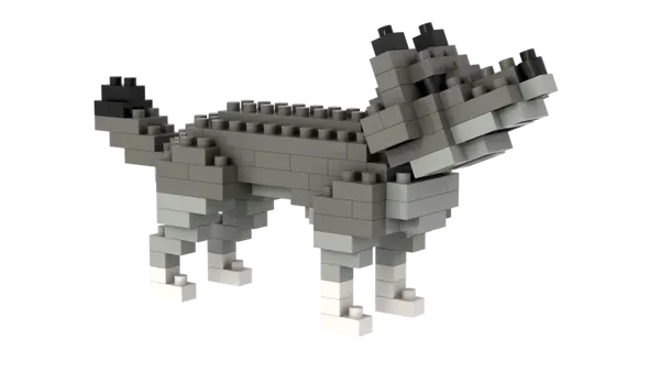 Wolf donkergrijs