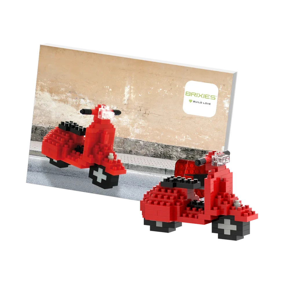 Aansichtkaart Scooter