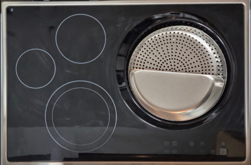 Keramische inbouw kookplaat WOK-functie