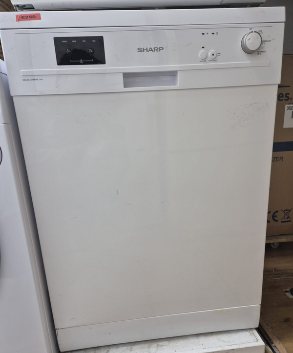 Sharp vaatwasser wit vrijstaand
