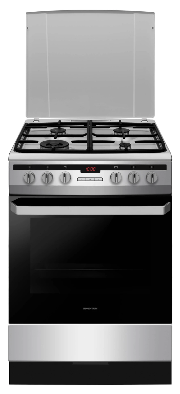 Inventum gasfornuis 60cm VFG6034WGRVS