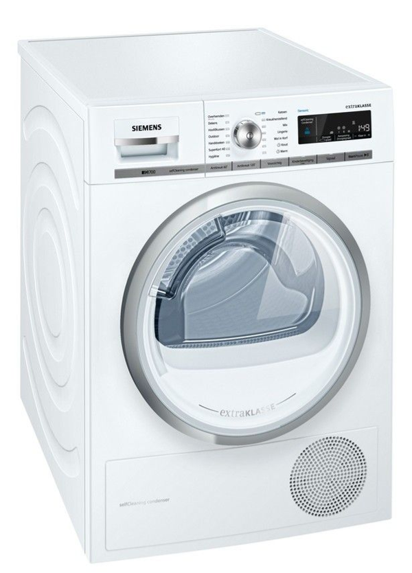Siemens warmtepompdroger 9kg IQ700 WT47W590NL