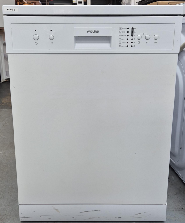 PROLINE vaatwasser vrijstaand DW486 WHITE