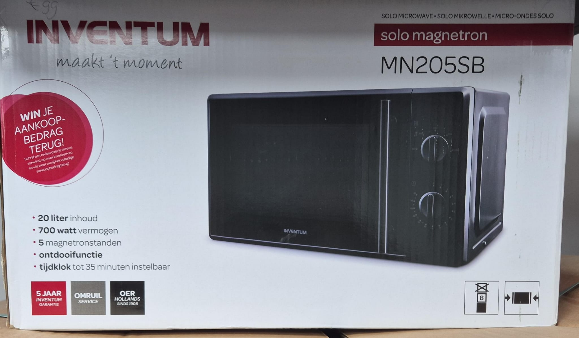 Inventum magnetron MN205SB