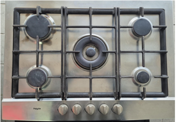 Inbouw pelgrim gaskookplaat 5-pits