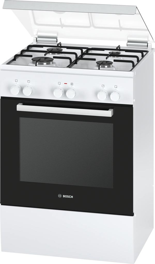 Bosch gasfornuis 60cm wit