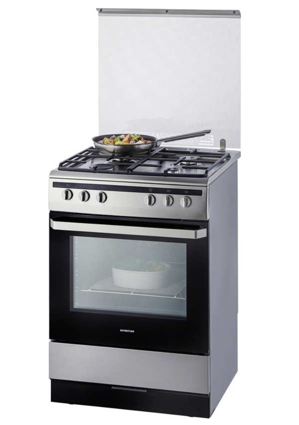 Inventum VFG6020GRVS - Fornuis - RVS