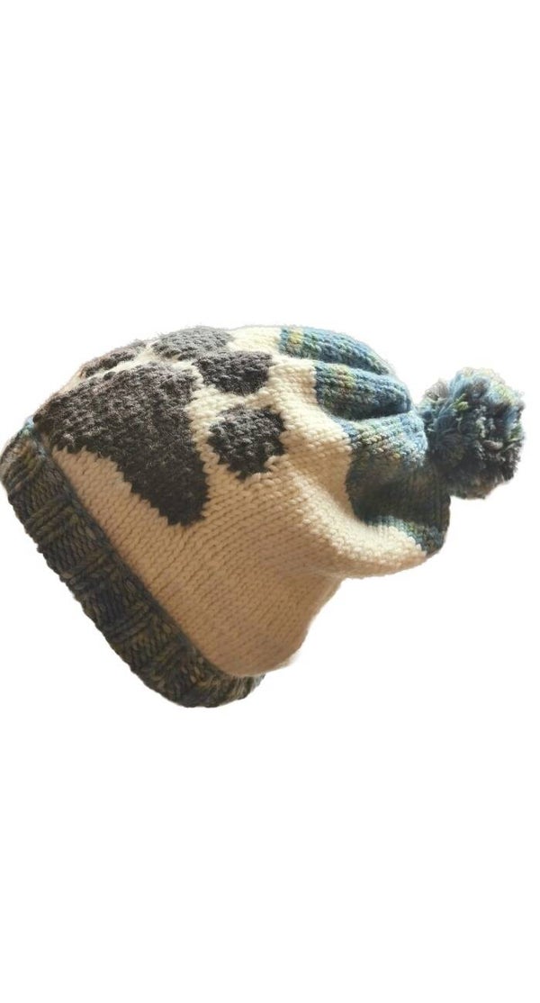 KINDERHAUBE Ritter und Drache graublau