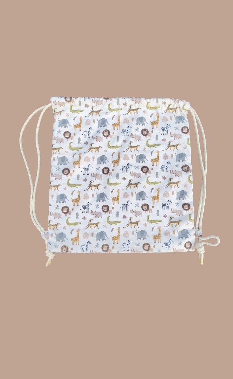 KORDELRUCKSACK Wilde Tiere