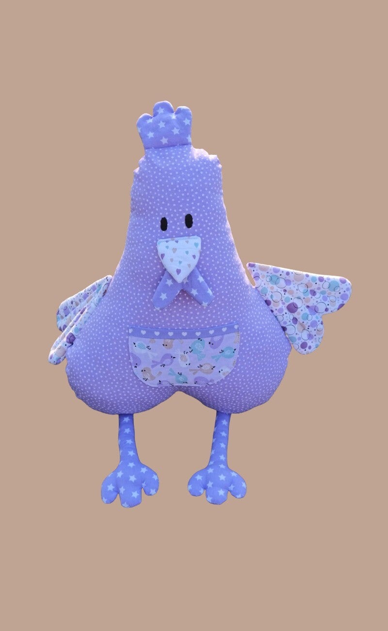 POLSTER Huhn flieder