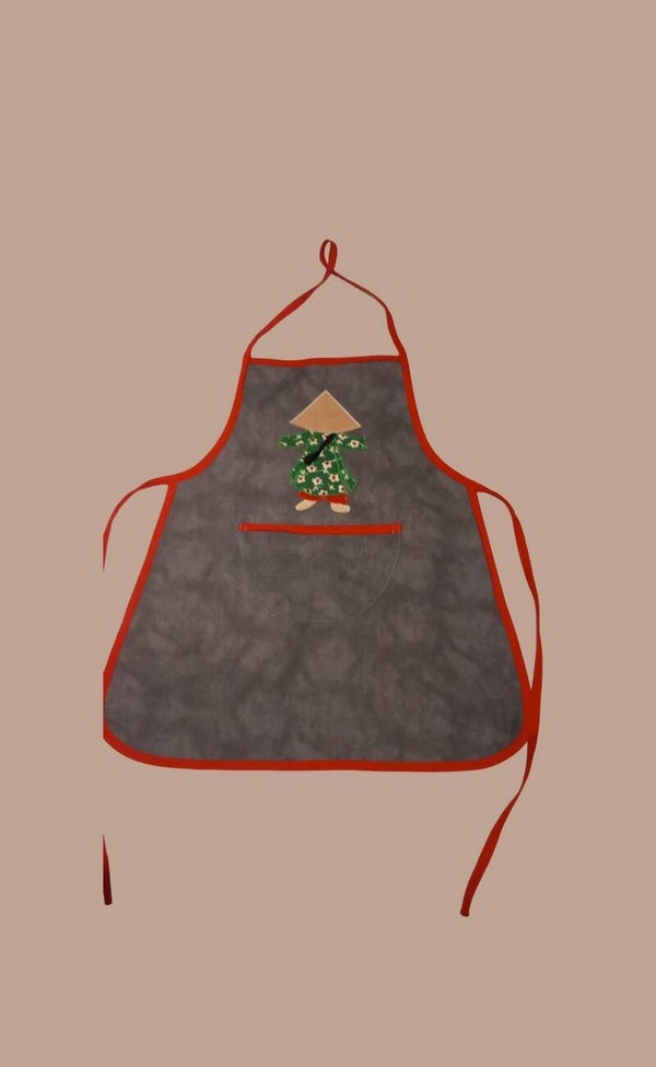 KINDERSCHÜRZE Kleine Koreanerin