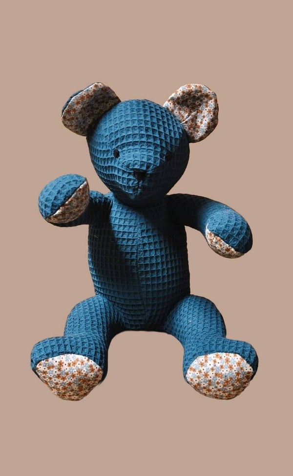 STOFFTIER TEDDY Benny petrol