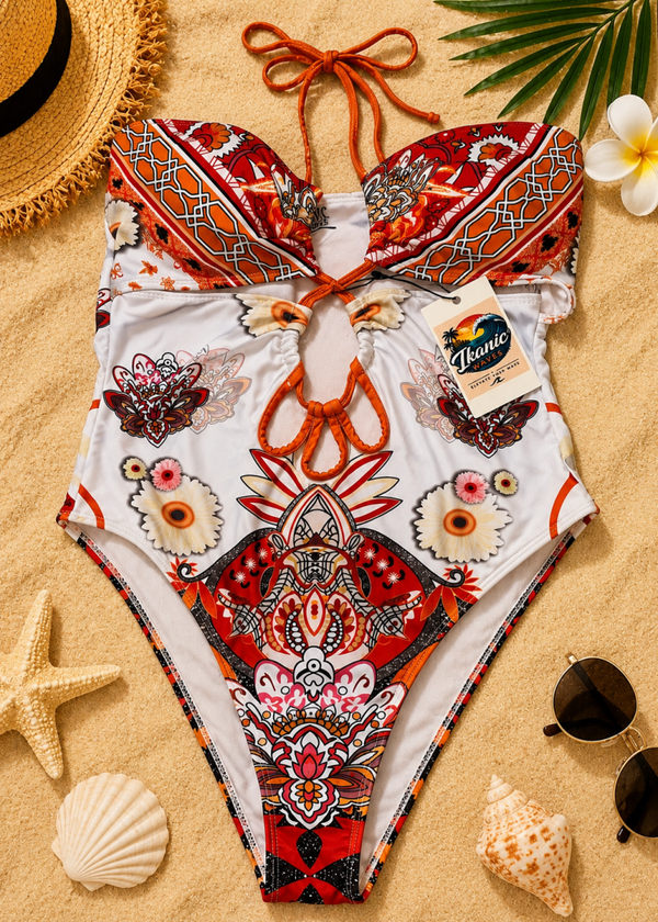 Bohemian bloom One-Piece Swimsuit