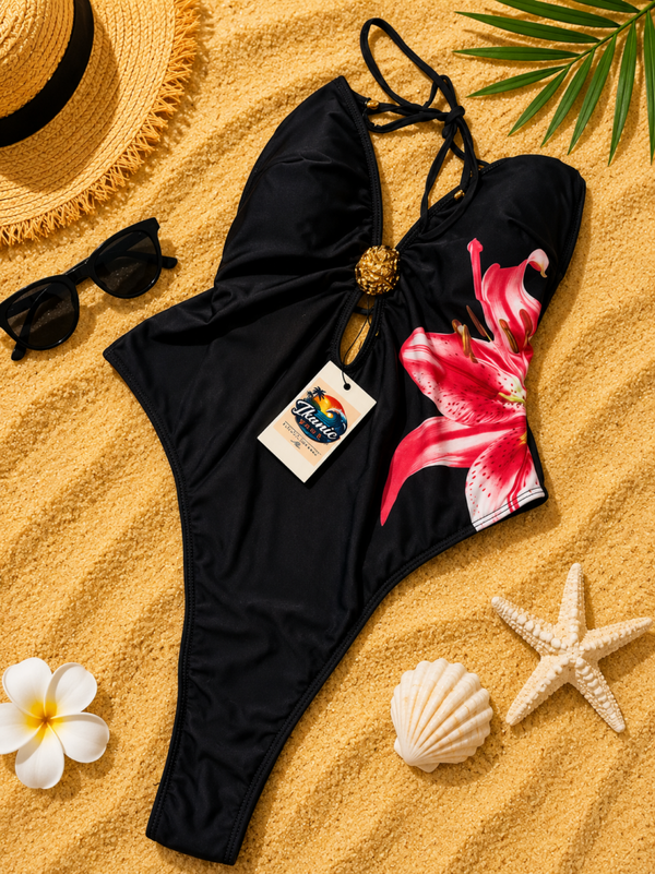Tropical Bloom One-Piece Swimsuit
