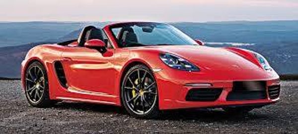 PORSCHE 718 BOXTER S 2.5L BENZ. 350 PK MAN6  CO2 168gr/km
