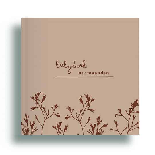 Baby invulboek linnen cover