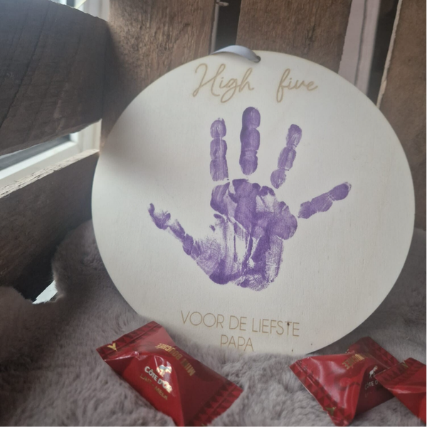 High Five voor de liefste papa