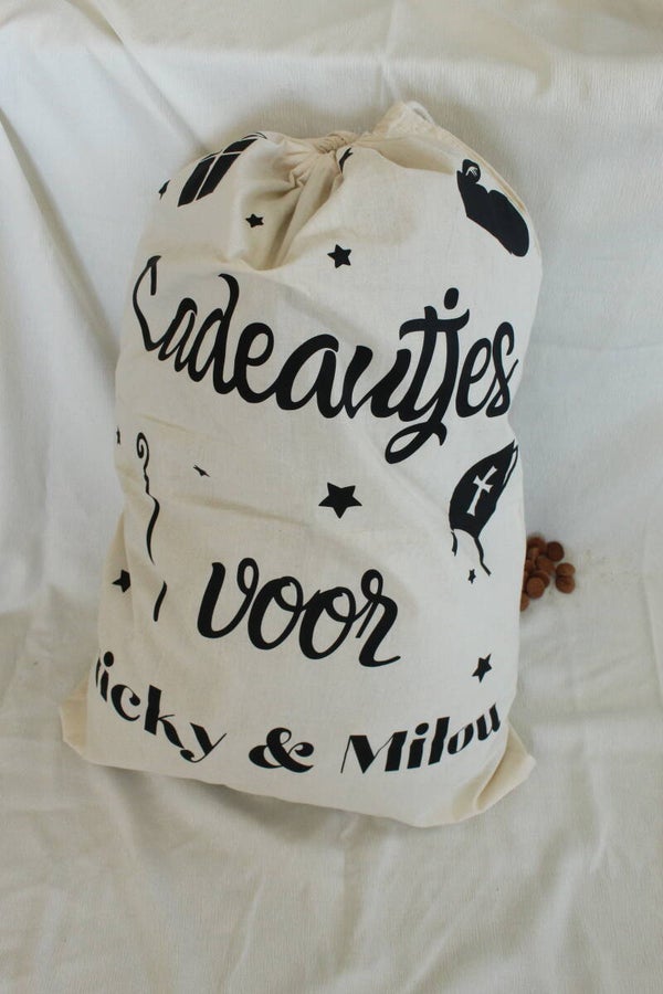 Gepersonaliseerde Sinterklaas Cadeauzak