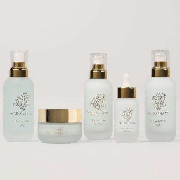 Complete set The Soul of the Sea Collection  De ultieme routine voor maximale glow en verzorging  CLEANSER + MIST + MASK + SERUM + CREAM