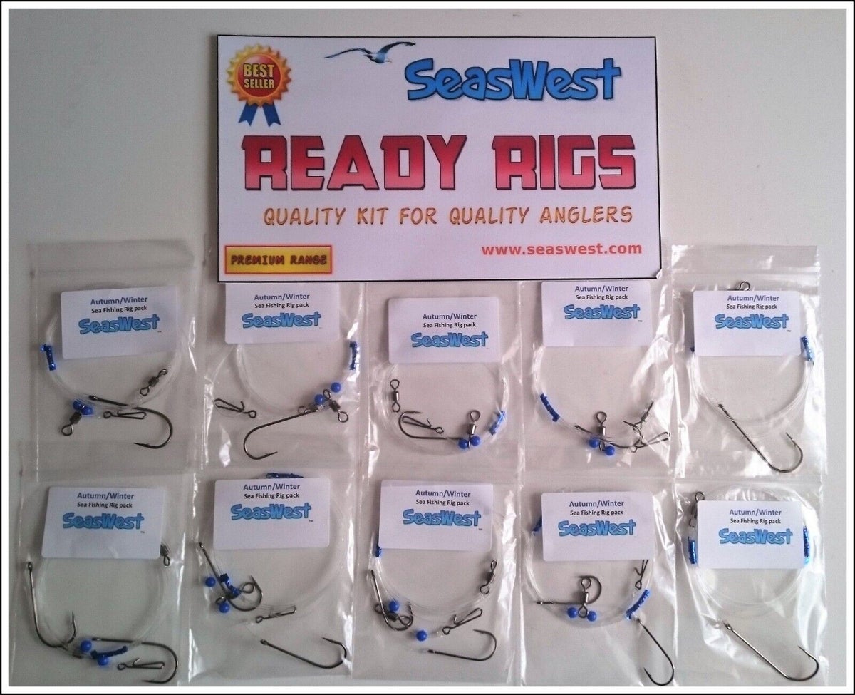 Shore Sea Fishing Rig Pack - COD, BASS, CONGER, RAYS | SEASWEST