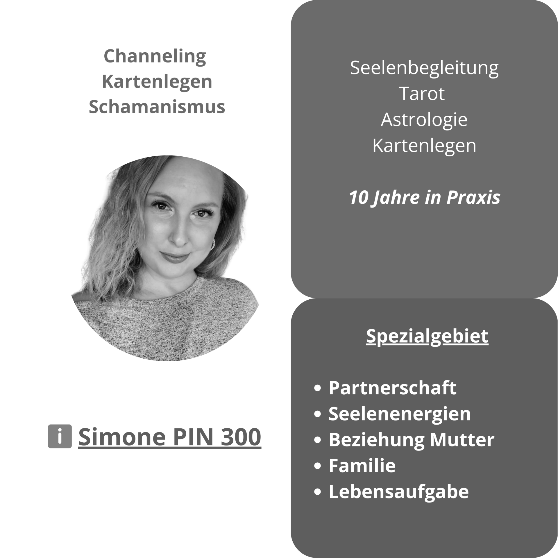 Simone PIN 300 schamanismus Tarot Intuition Kartenrat.com 