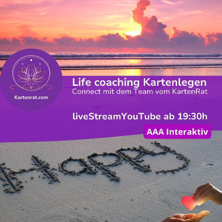 LIFE Coaches Kartenrat.com für dich auf der Hotline oder auf Guthaben buchen