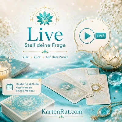 Live Kartenlegen youtube mit Kartenrat.com DACH 