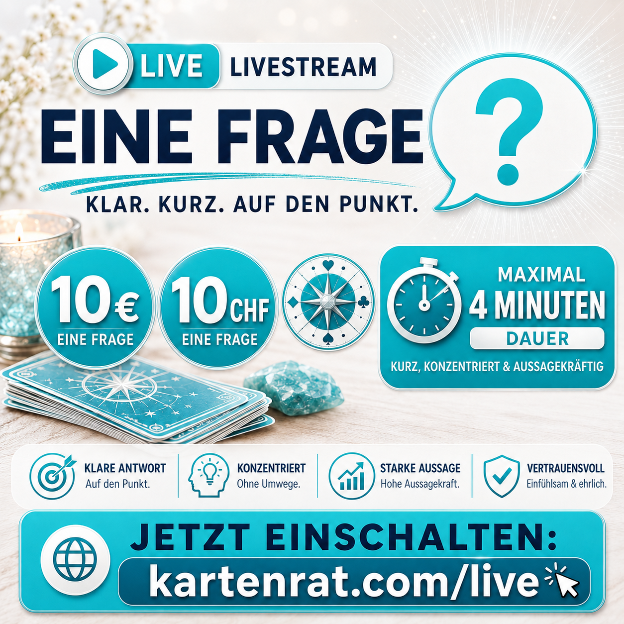 Eine_Frage_Kartenrat_Kartenlegen_youtube_10_für_4_minuten_Kartenlegen