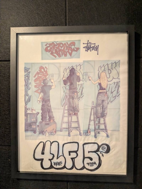 4LF15@ Graffiti art print 246