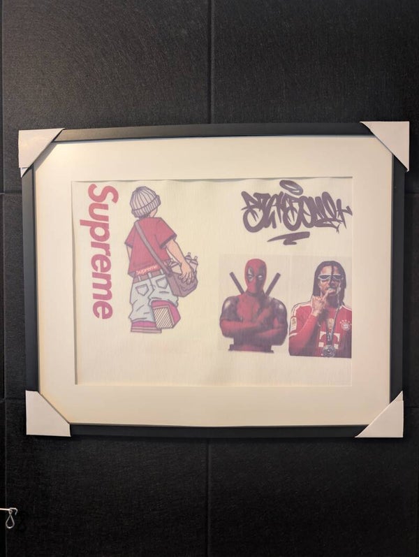 deadpool X olise Art print 246