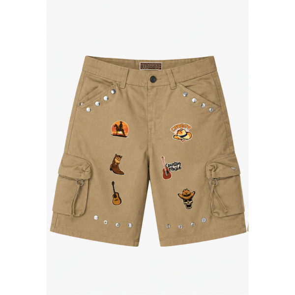 Denim short cowboy 246