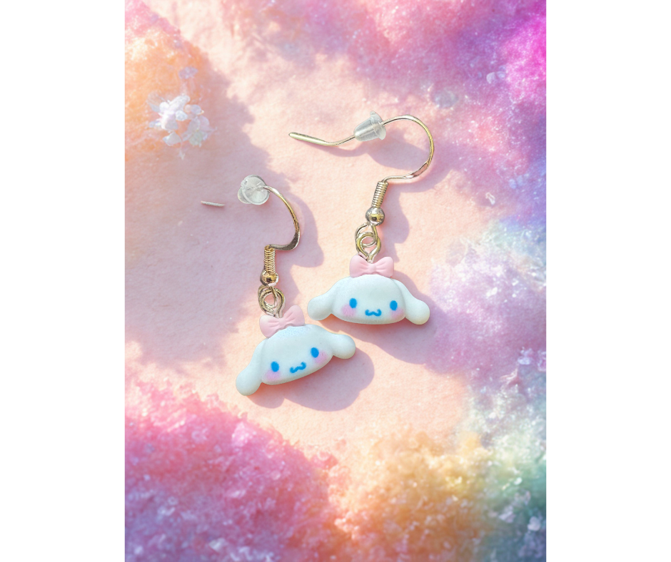 Charmed Critters – Dreamy Pup Drop Earrings