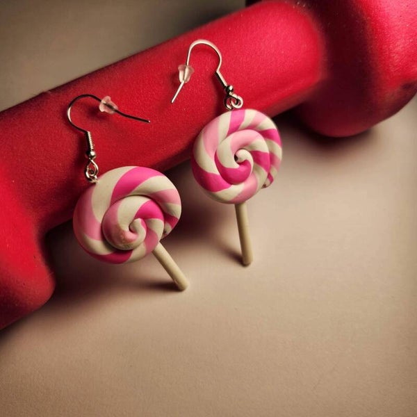 Lollipop dangle earings