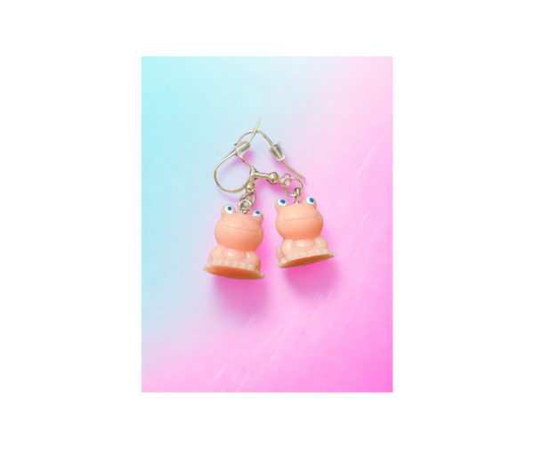 Charmed Critters- Frog earrings