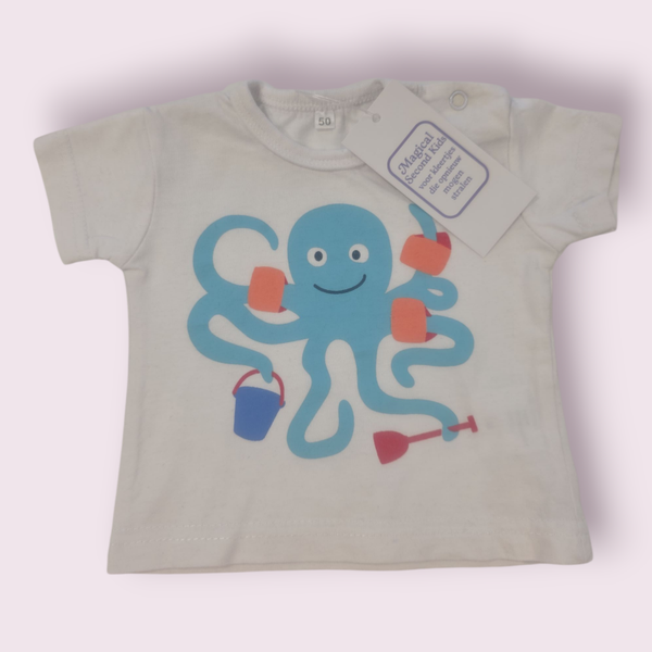 Shirt inktvis wit maat 50-0015