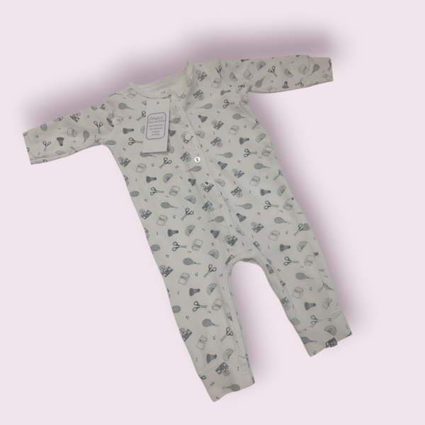 Boxpakje Z8 zwart wit maat 56