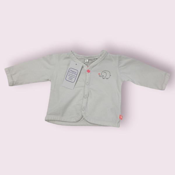 Vestje wit olifant maat 56